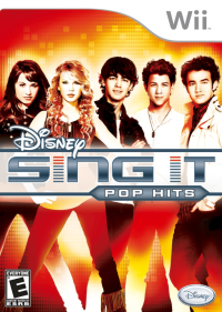 Disney Sing It: Pop Hits Wii US box art